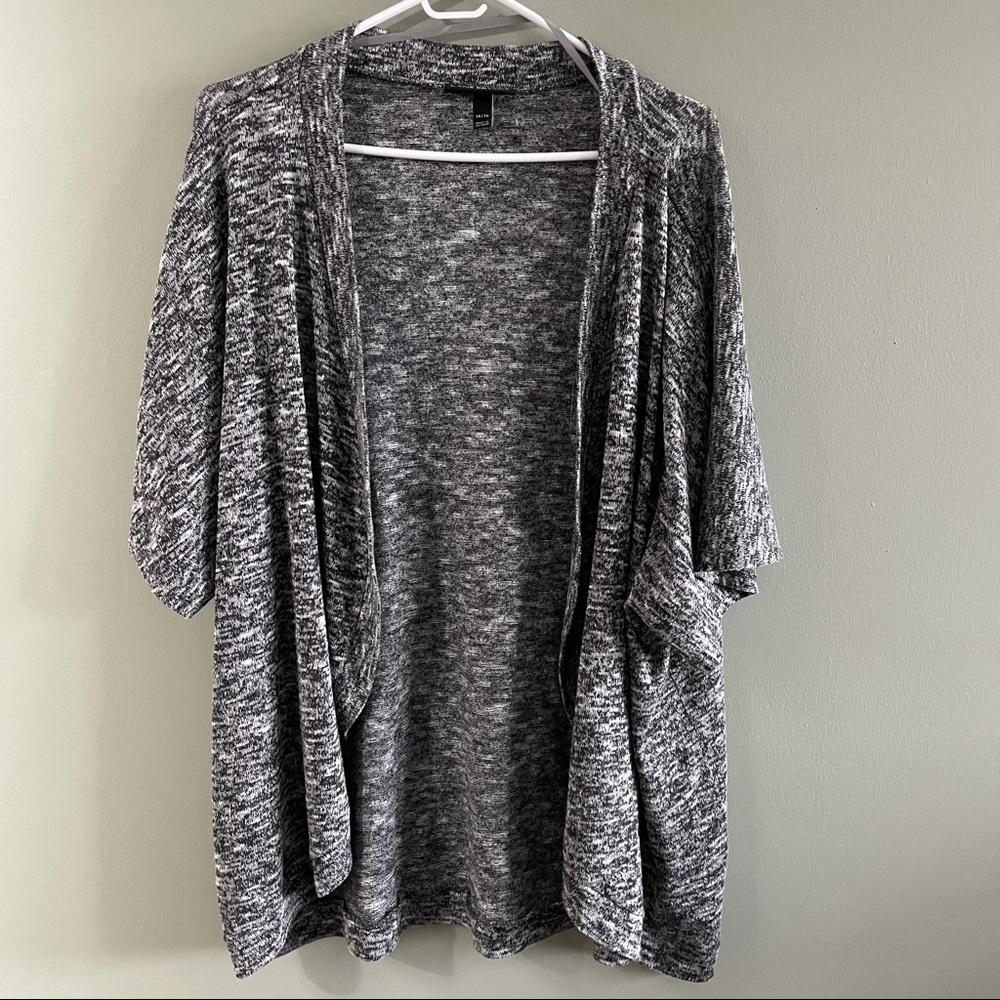 Lane Bryant Short Sleeve Cardigan